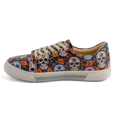 Sneakersy wegańskie Catrina - Koścista Dama Mumka SNK25-068