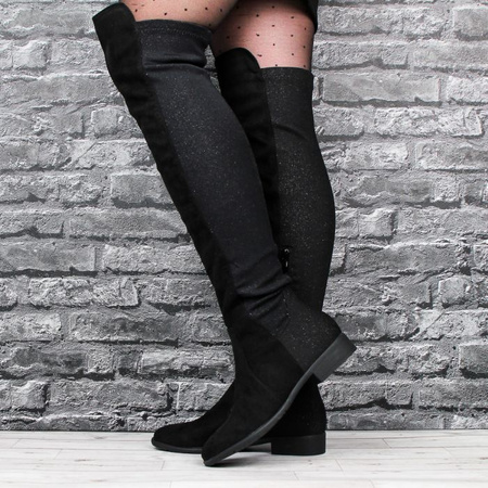 Kozaki z dwóch materiałów