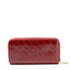 Portfel damski Monnari dwukomorowy lakierowany pikowany czerwony PUR0130