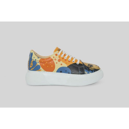 Sneakersy wegańskie na platformie Tajemnicza Dziewczyna Mumka