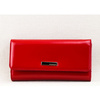 Portfel Damski Skórzany Monnari Matowy Czerwony