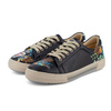 Sneakersy wegańskie z Fridą Kahlo czarne Mumka FRIDASNK25-003