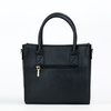 Torebka damska Monnari klasyczna w grochy czarna BAG1280