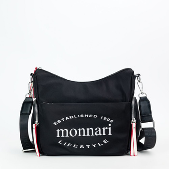 Torebka damska Monnari listonoszka czarna BAG2070
