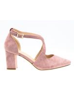 Sandały w szpic różowe Sergio Leone