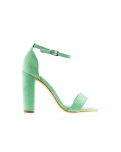 Sandały Zielone Z Klamerką
