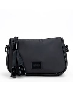 Torebka damska Monnari listonoszka sportowa crossbody czarna BAG4390