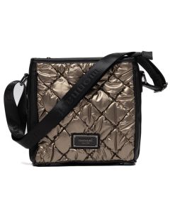 Torebka damska Monnari crossbody pikowana złota BAG4650