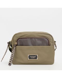 Torebka damska Monnari listonoszka crossbody khaki BAG5670